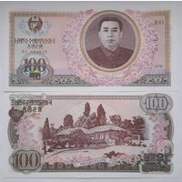 Северная Корея КНДР 100 вон 1978 года UNC
