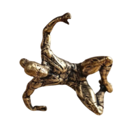 Статуэтка миниатюра Человек паук Латунь