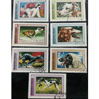 Фауна. Собаки. Венгрия. 1972г. Полная серия.