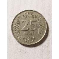 Турция 25 куруш 2015