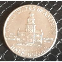 50 центов ( халф) 1776-1976 D США 200 лет независимости