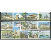 Фиджи. Архитектура и пейзажи страны. 1979г. 13 марок..