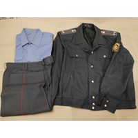 Комплект подполковника МВД РБ. Китель, брюки, рубашка