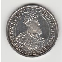 Монета 5 экю 1987 года. Бельгия. Серебро.