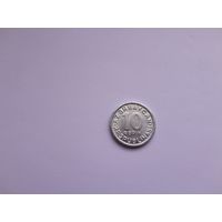 10 гяпиков 1992 года. Азербайджан. Алюминий.