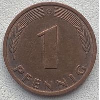 Германия 1 пфенниг 1983 г. G