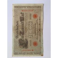 1000 марок Германской империи литера PL