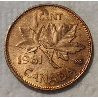 Канада 1 цент, 1981 (14-16-12)