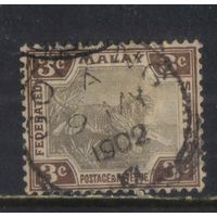 GB Малайя Федерация 1901 Тигр Стандарт #16