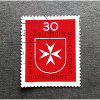 Марка Германия 1969 год Мальтийская организация