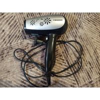 Фен Tiross (в рабочем состоянии - складывающаяся ручка).