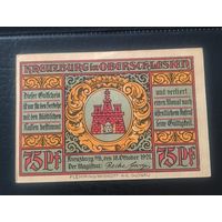 Нотгельд 75 пфеннигов