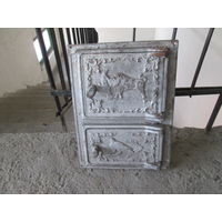 Блок печной с дверцами.