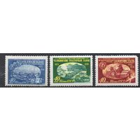 Первенцы советской индустрии СССР 1958 год серия из 3-х марок