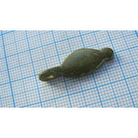 Привеска древняя. Бронза, литье.