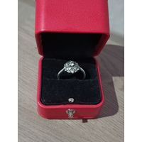 Кольцо серебро 925