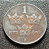 Швеция 1 эре, 1949    ( 1-8-6 )