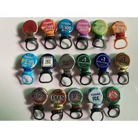 Небольшая коллекция крышек