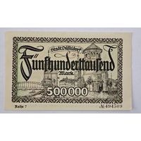 1923 год Германия 500 000 марок