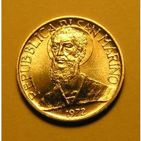 Сан-Марино 5 Лир 1972