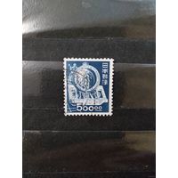 1951 Япония концовка серии изготовление локомотива железная дорога концовка   (3-14)