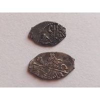 Копейки .  Петр Первый , Алексей Михайлович -? , с 1 рубля, без мц