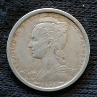 Французская Западная Африка 2 франка, 1948 г., КМ# 3