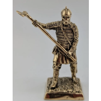 Статуэтка миниатюра Скандинавский воин с топором Бронза