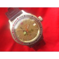 Часы ЮБИЛЕЙНЫЕ КОМАНДИРСКИЕ ВОСТОК 2414  50 лет ПОБЕДЫ 1945 - 1995 РЕДКИЕ