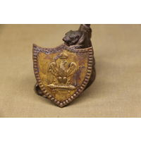 Киверная бляха армии НАПОЛЕОНА, линейный полк. ВОЙНА 1812 год. Распродажа коллекции вещей. С РУБЛЯ! АУКЦИОН!