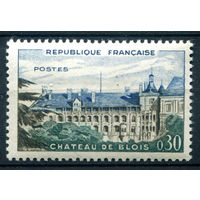 Франция - 1960г. - Замок Блуа - 1 марка - полная серия, MH [Mi 1306]. #2-Fr-37-A-1