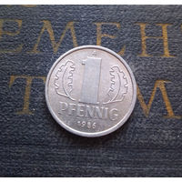 1 пфенниг 1986 (A) Германия ГДР #14