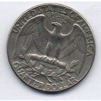 СОЕДИНЁННЫЕ ШТАТЫ АМЕРИКИ 1/4 ДОЛЛАРА. КВОТЕР. 25 ЦЕНТОВ 1974