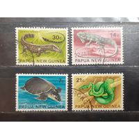 Папуа Новая Гвинея. 1972 год. Фауна. Пресмыкающиеся (1065)