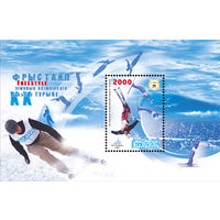 2006 БЕЛАРУСЬ   блок коллекционных марок ХХ зимние Олимпийские игры в Турине.Фристайл  MNH