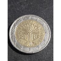 Франция 2 евро 2020