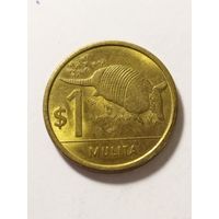 Уругвай 1 песо 2012