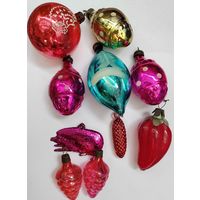 Елочные игрушки. СССР.