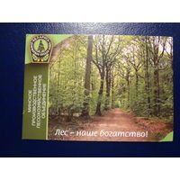 Календарик 2007 г.  Минское производственное лесохозяйственное объединение.