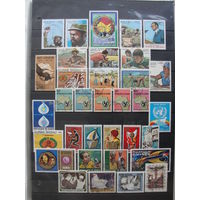 Продажа коллекции с 1 рубля! Культура и искусство на почтовых марках мира.