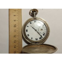 Редкие ЧАСЫ СЕРЕБРО старинные КАРМАННЫЕ Царские 9