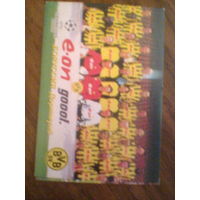 БОРУССИЯ ДОРТМУНД ГЕРМАНИЯ--календарик-2003