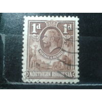 Северная Родезия, 1925. Стандарт. Король Георг V