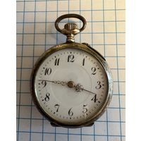 Часы карманные . Механика . 800 проба . На ходу