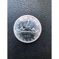 Канадский доллар 1965г