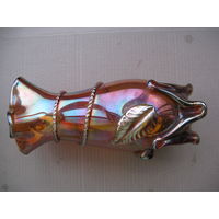 Ваза времён СССР цветное стекло