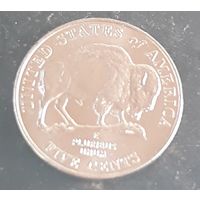 5 центов 2005 США МД Филадельфия ЮБИЛЕЙКА "Бизон"