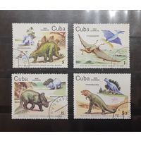 Куба. 1985 год. Фауна. Динозавры (134)