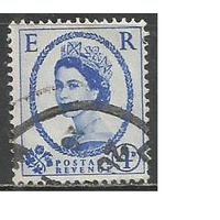Британия. Королева Елизавета II. 1953г. Mi#263.