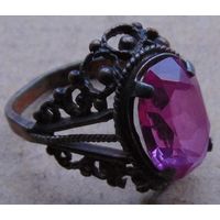 Серебрянное кольцо 875 пробы